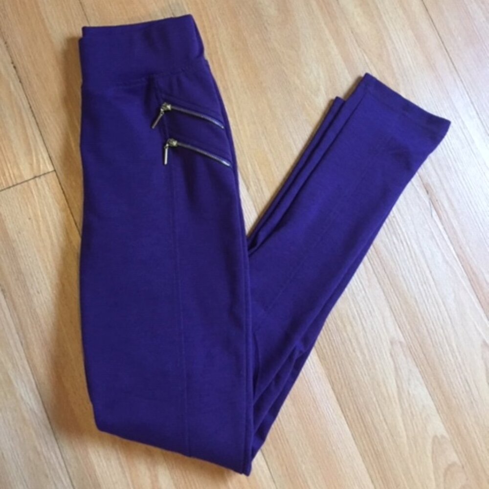 Fitted stretch pants